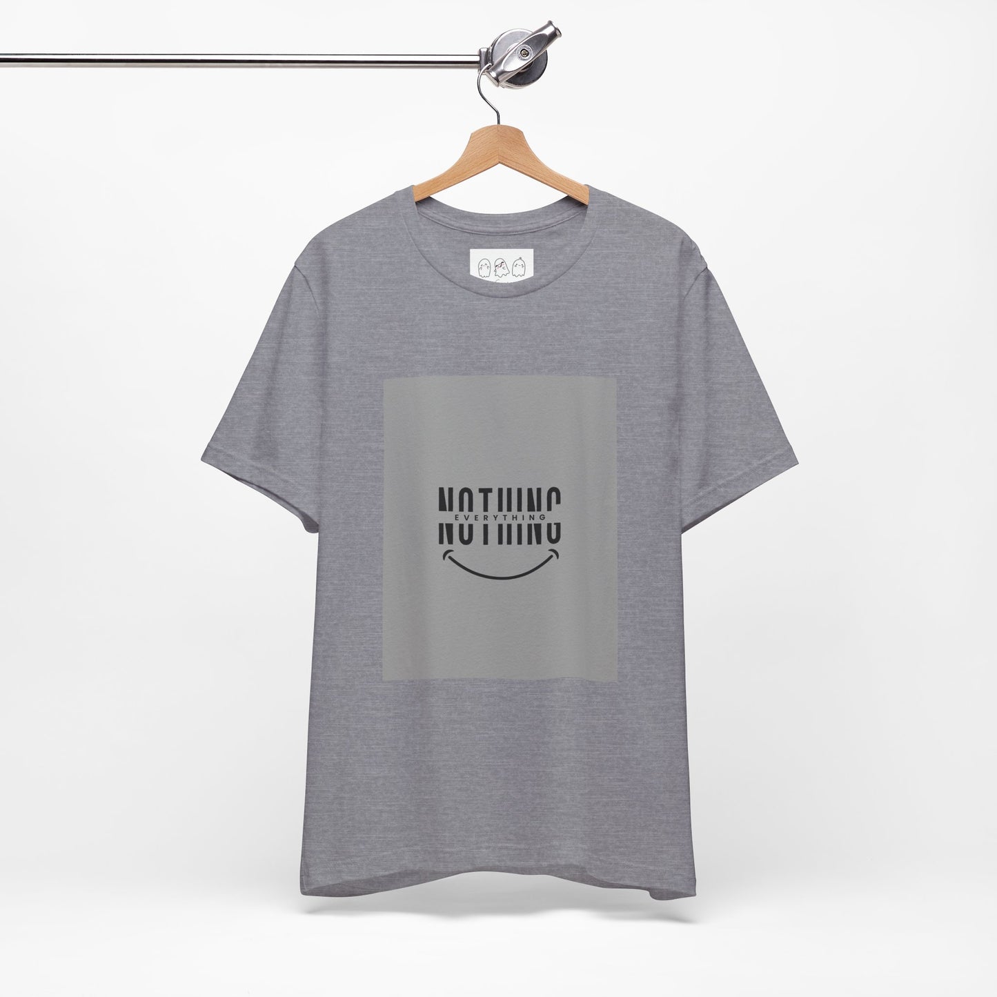 Unisex Graphic Tee: 'Nothing Everything' and 'Find Yourself', Trendy Casual Wear, Inspirational Gift, Everyday Fashion