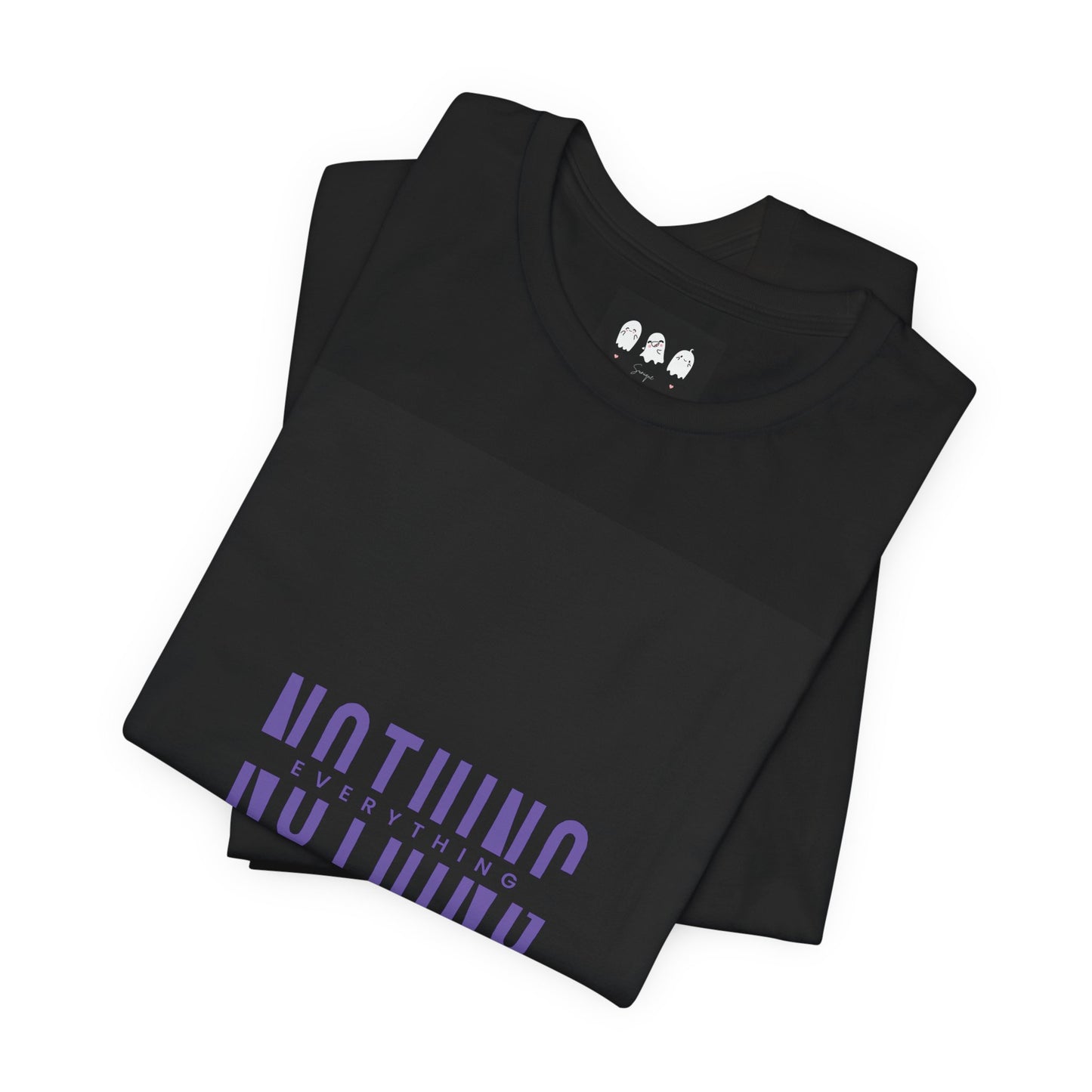 Unisex Graphic Tee: 'Nothing Everything' and 'Find Yourself', Trendy Casual Wear, Inspirational Gift, Everyday Fashion