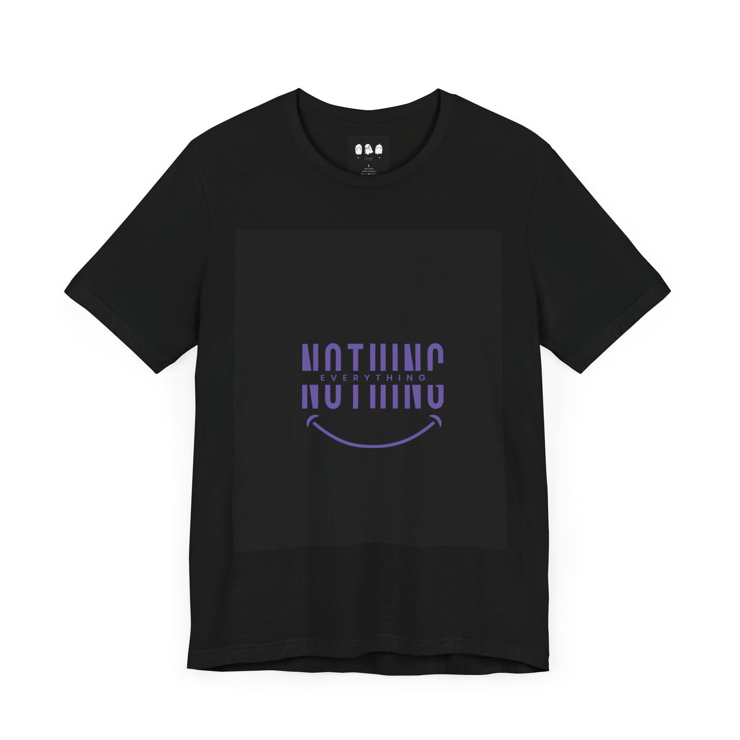 Unisex Graphic Tee: 'Nothing Everything' and 'Find Yourself', Trendy Casual Wear, Inspirational Gift, Everyday Fashion